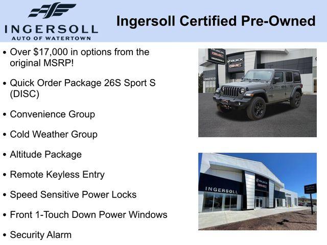 2023 Jeep Wrangler Vehicle Photo in WATERTOWN, CT 06795-3318