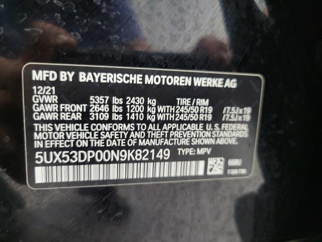 2022 BMW X3 Vehicle Photo in APPLETON, WI 54914-4656