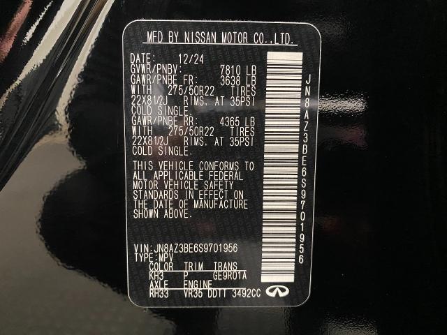 2025 INFINITI QX80 Vehicle Photo in Appleton, WI 54913
