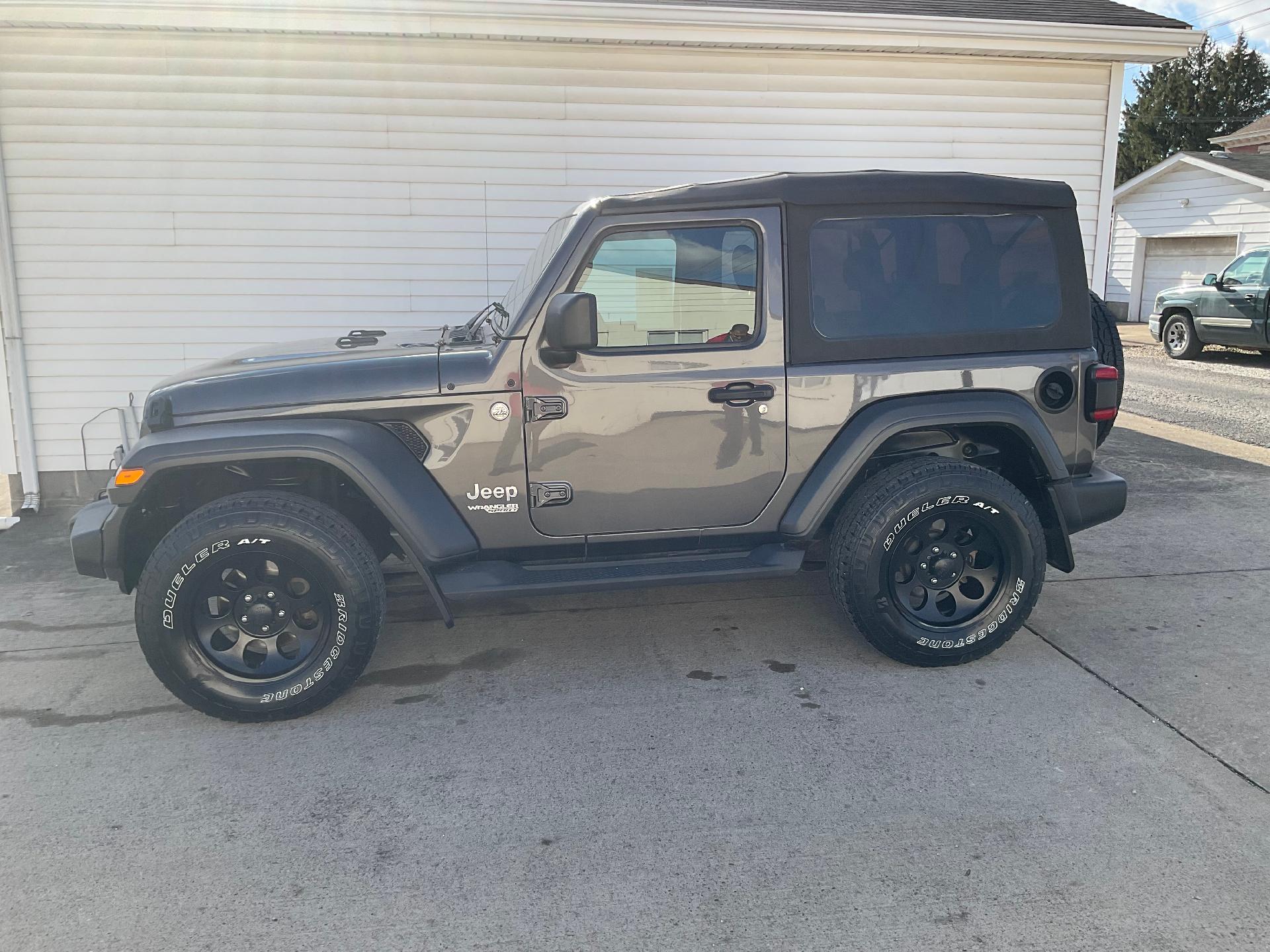 Used 2018 Jeep All-New Wrangler Sport S with VIN 1C4GJXAN2JW224979 for sale in Moundsville, WV
