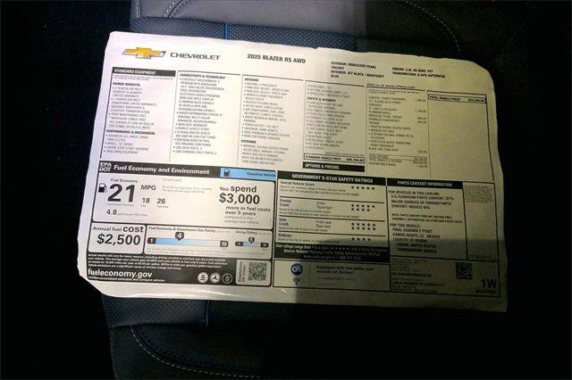 2025 Chevrolet Blazer Vehicle Photo in KANSAS CITY, MO 64114-4502