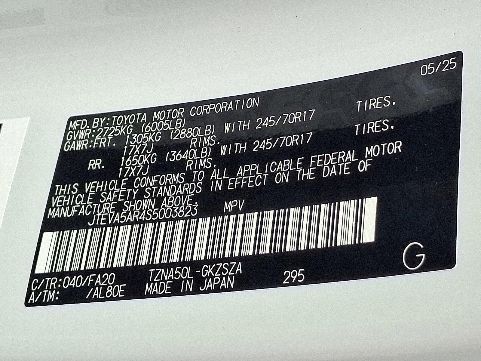 2025 Toyota 4Runner Vehicle Photo in Harrisburg, PA 17111