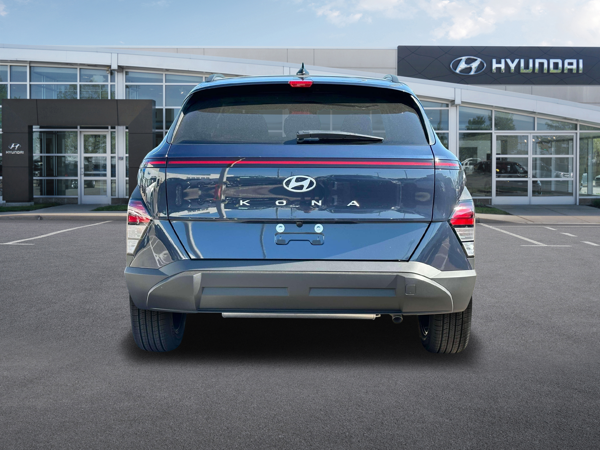 2024 Hyundai KONA SEL FWD Blue Sport Utility. A Hyundai KONA at Hyundai of  Jasper Jasper AL