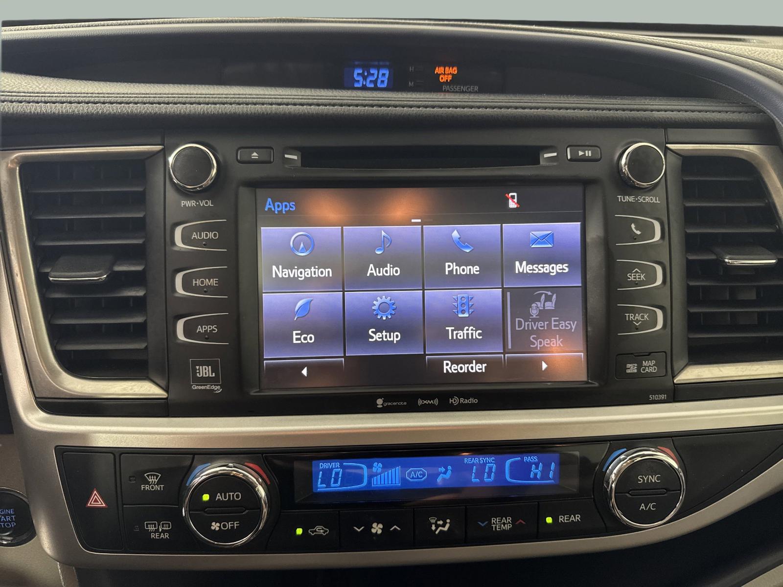 2019 Toyota Highlander Vehicle Photo in GEORGETOWN, TX 78626-7508