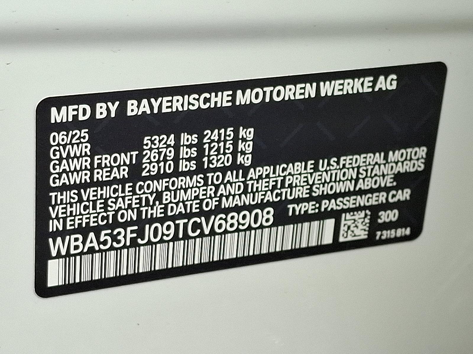 2026 BMW 530i xDrive Vehicle Photo in Lancaster, PA 17601