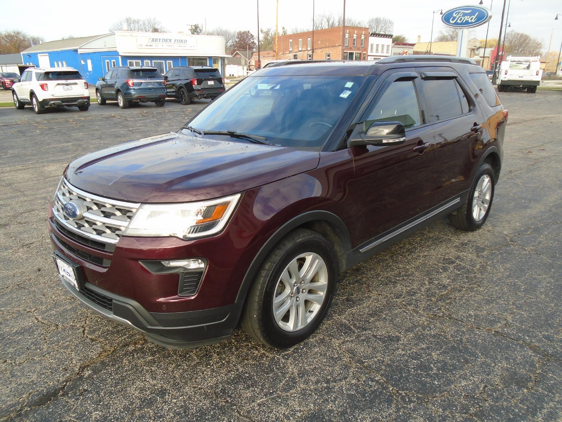 Used 2018 Ford Explorer XLT with VIN 1FM5K8D84JGB70266 for sale in Durand, IL