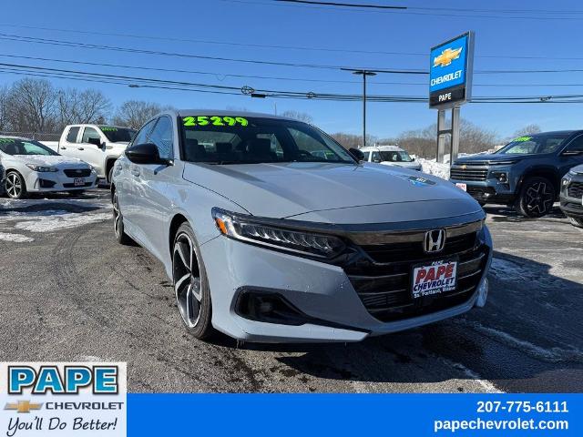 2022 Honda Accord Sedan Vehicle Photo in SOUTH PORTLAND, ME 04106-1997