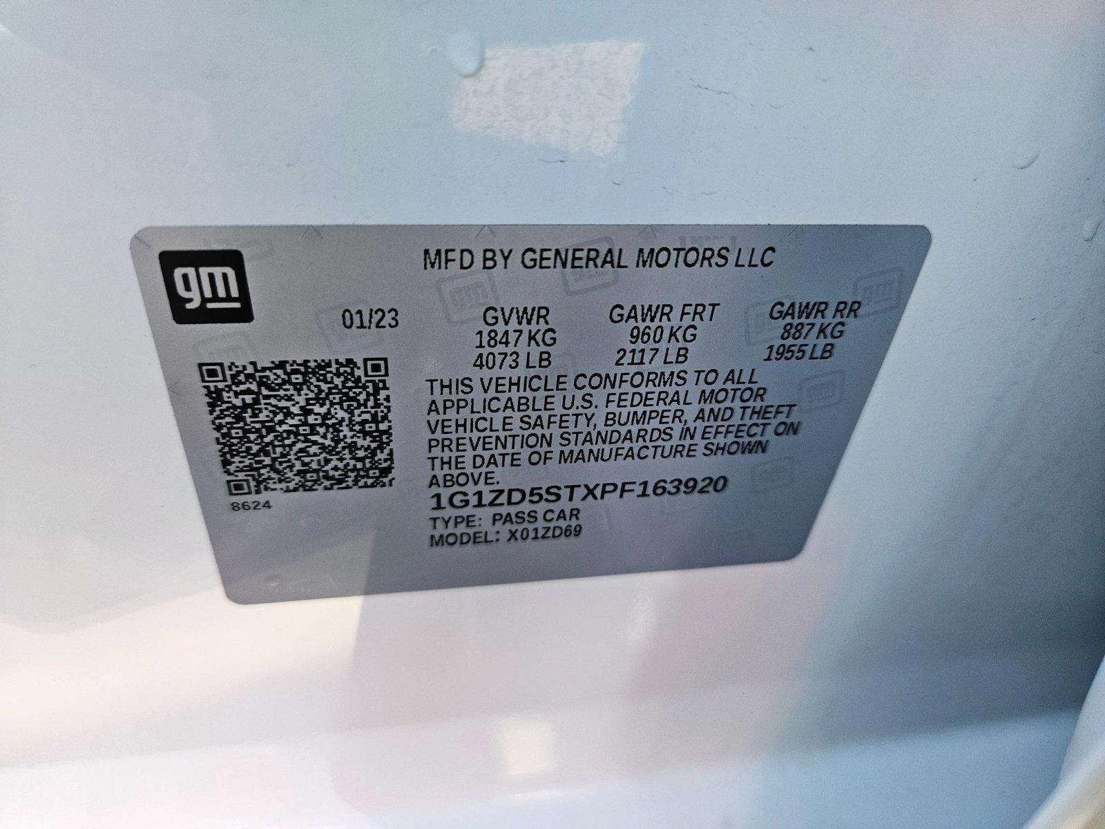 2023 Chevrolet Malibu Vehicle Photo in LAS VEGAS, NV 89146-3033