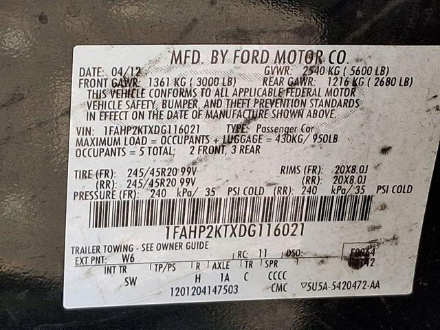 2013 Ford Taurus Vehicle Photo in WATERTOWN, CT 06795-3318