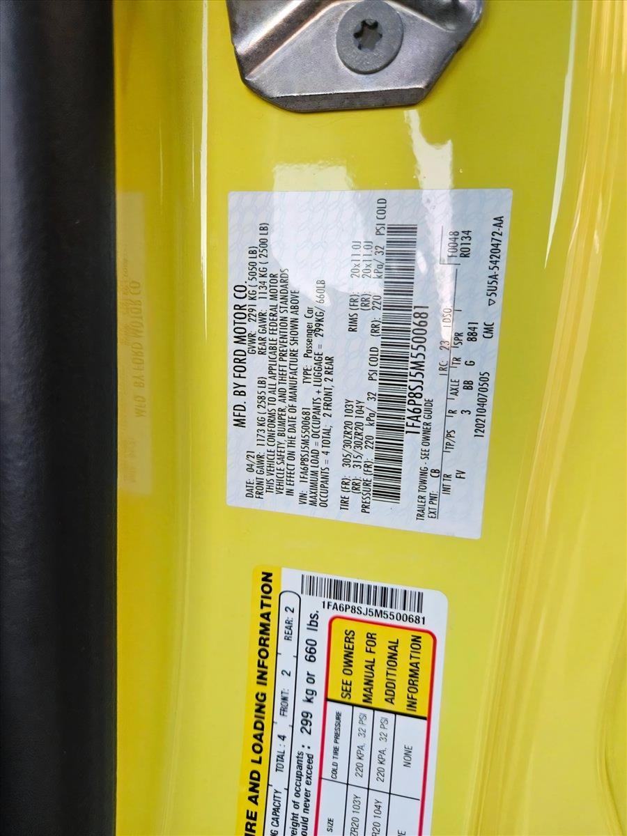 2021 Ford Mustang Vehicle Photo in MIAMI, FL 33172-3015