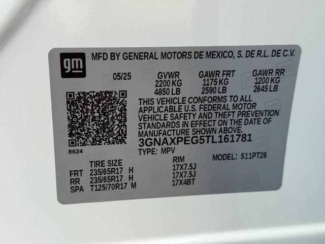 2026 Chevrolet Equinox Vehicle Photo in COLUMBIA, MO 65203-3903