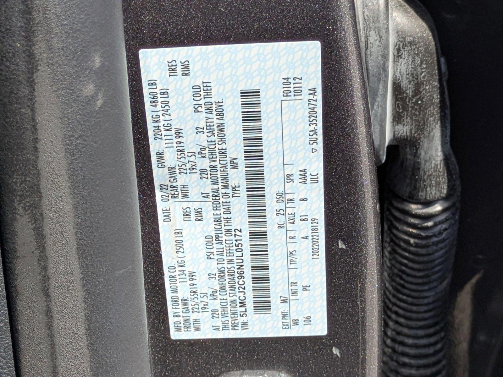 2022 Lincoln Corsair Vehicle Photo in Clearwater, FL 33765