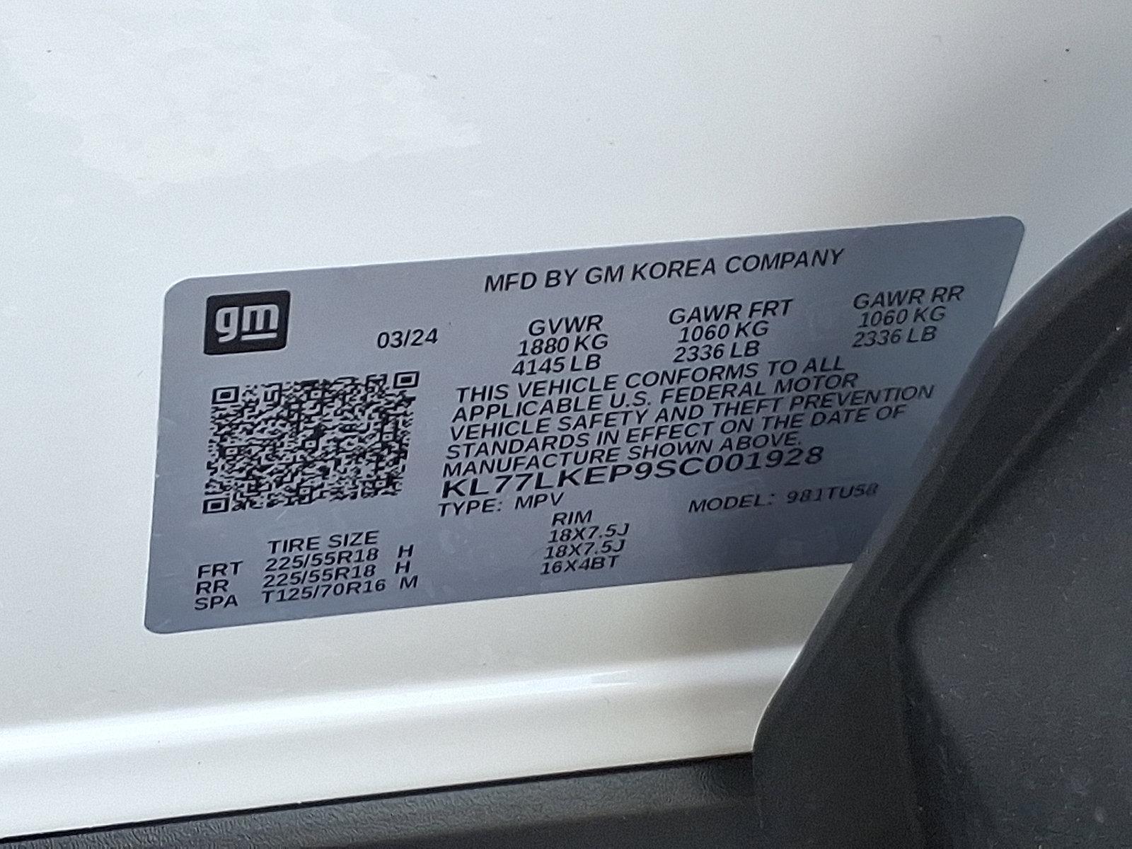2025 Chevrolet Trax Vehicle Photo in Trevose, PA 19053