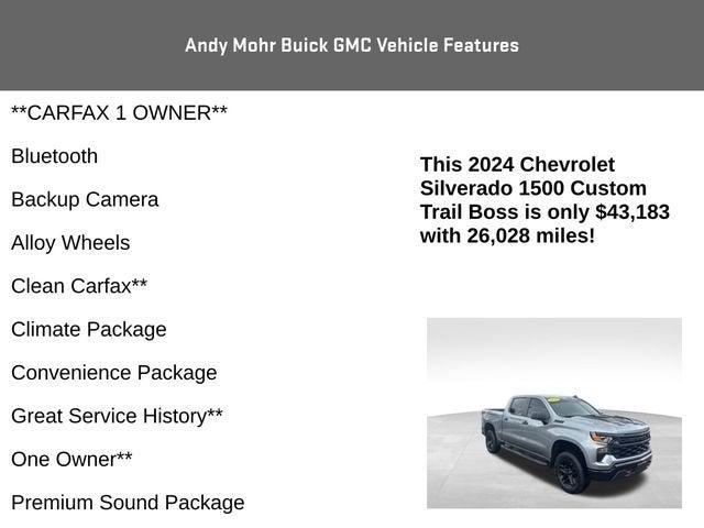 2024 Chevrolet Silverado 1500 Vehicle Photo in Fishers, IN 46038