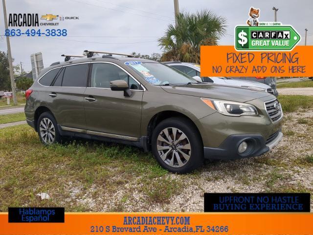 Used 2017 Subaru Outback Touring with VIN 4S4BSATC2H3357068 for sale in Arcadia, FL