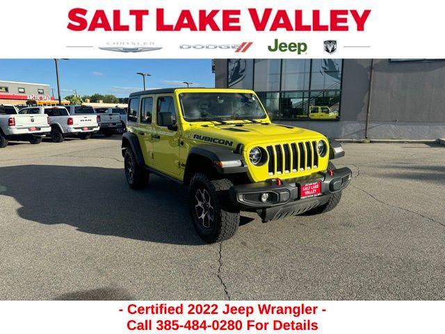 2022 Jeep Wrangler Vehicle Photo in Salt Lake City, UT 84115-2787
