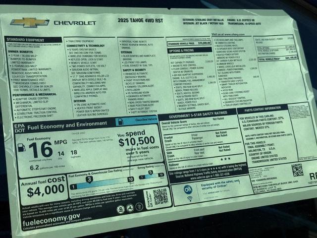 2025 Chevrolet Tahoe Vehicle Photo in COLUMBIA, MO 65203-3903