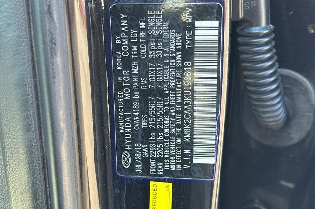 2019 Hyundai Kona Vehicle Photo in SPOKANE, WA 99202-2191