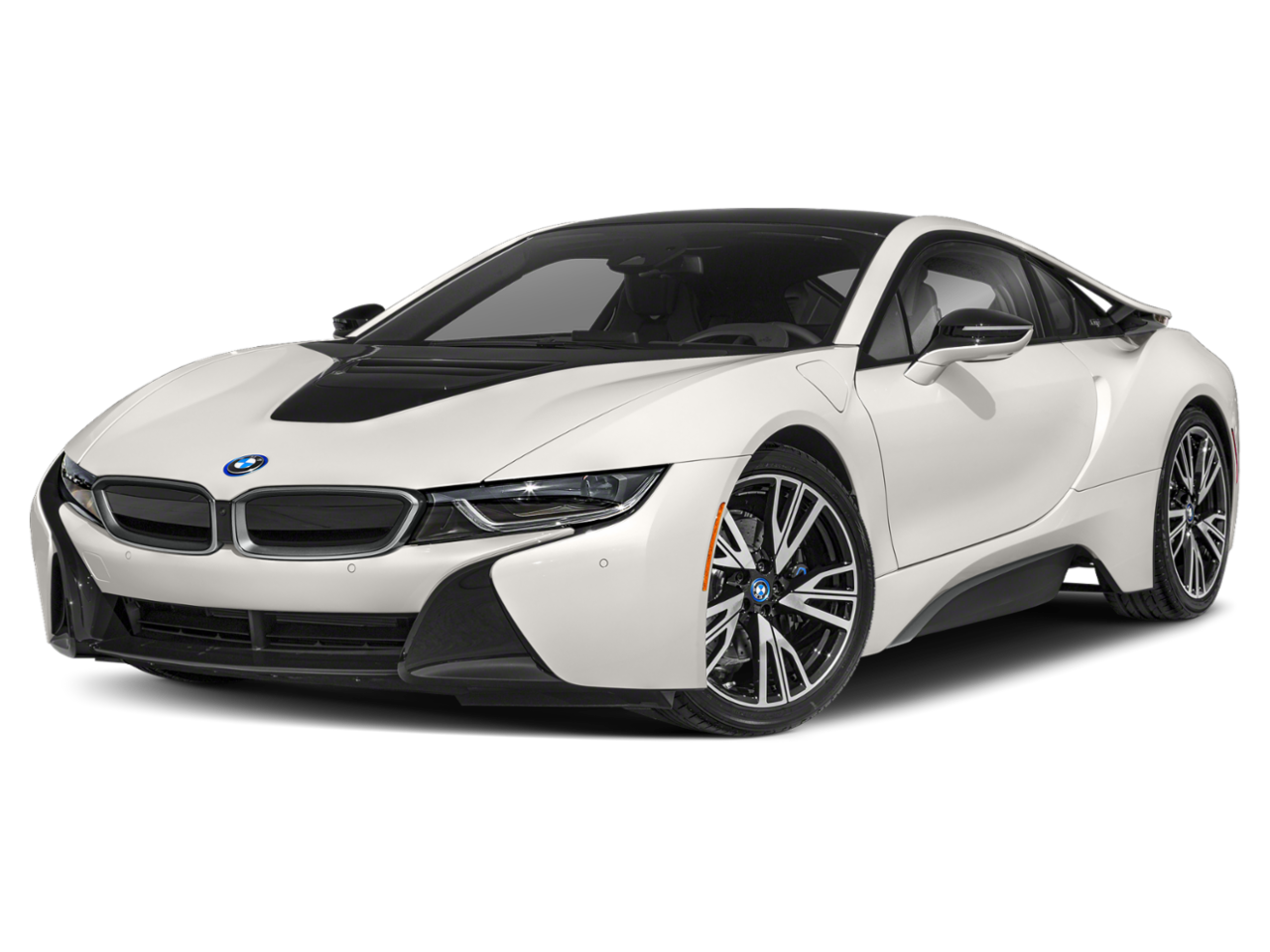 i8 Coupe Crystal White Pearl Metallic w/Frozen Gray Accent