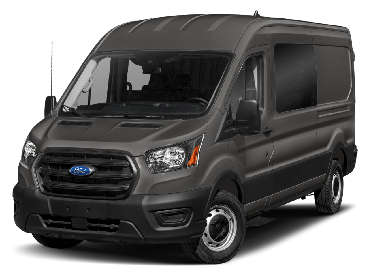 Transit Crew Van T-150 130" Low Rf 8670 GVWR RWD Carbonized Gray Metallic
