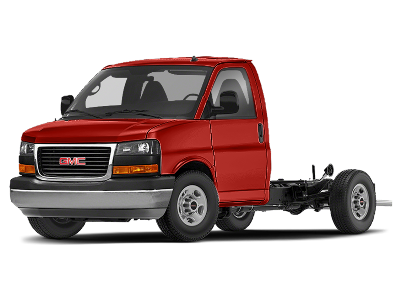 Savana Commercial Cutaway 3500 Van 139" Cardinal Red