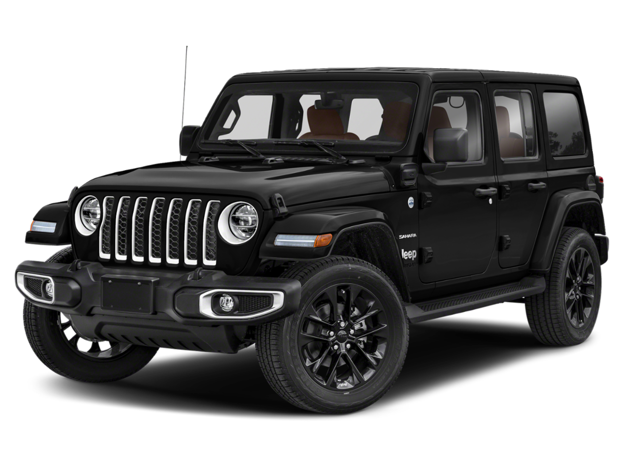 Wrangler 4xe Unlimited Sahara High Altitude Black Clearcoat