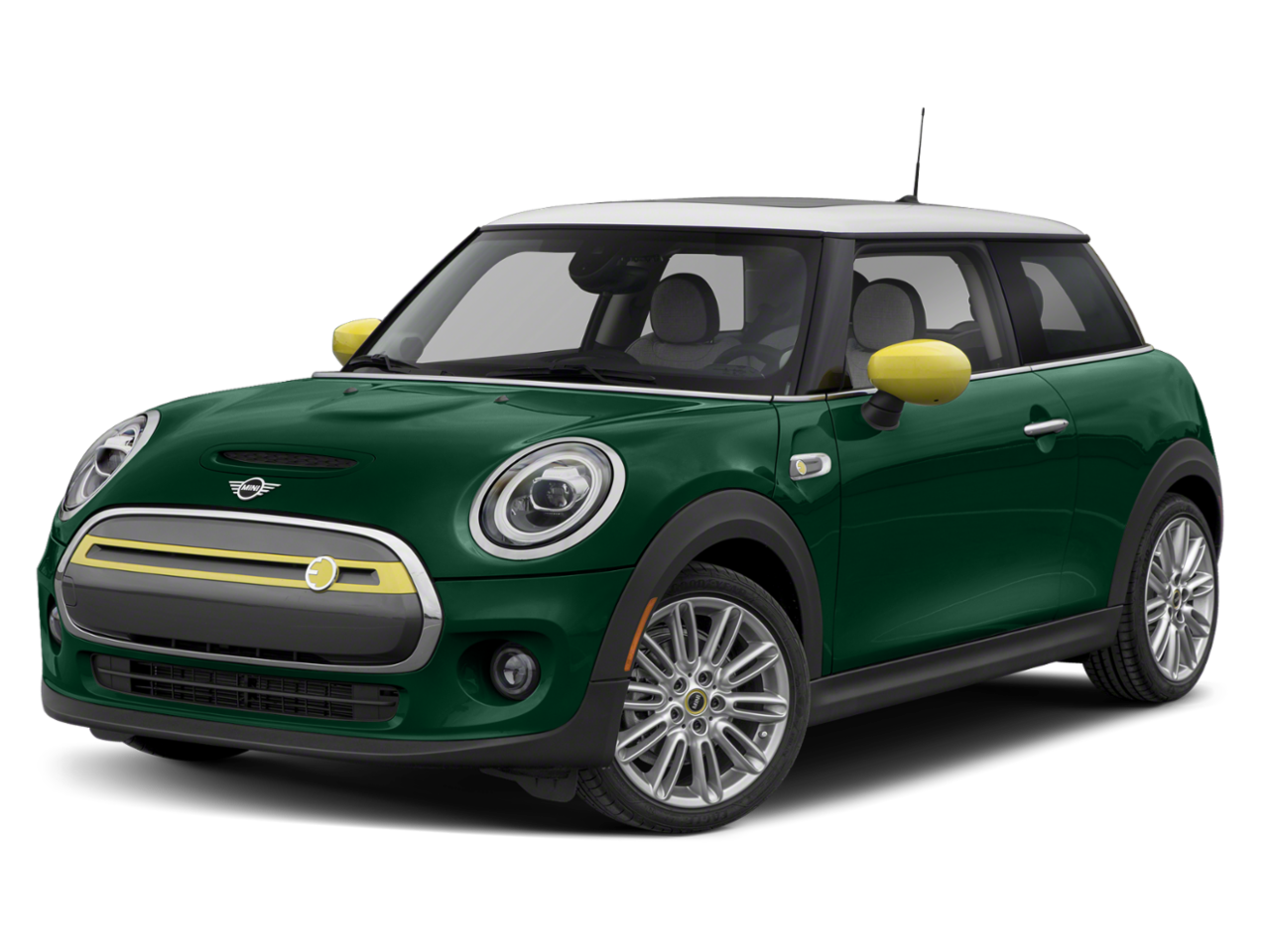 Electric Hardtop 2 Door Cooper SE British Racing Green IV Metallic