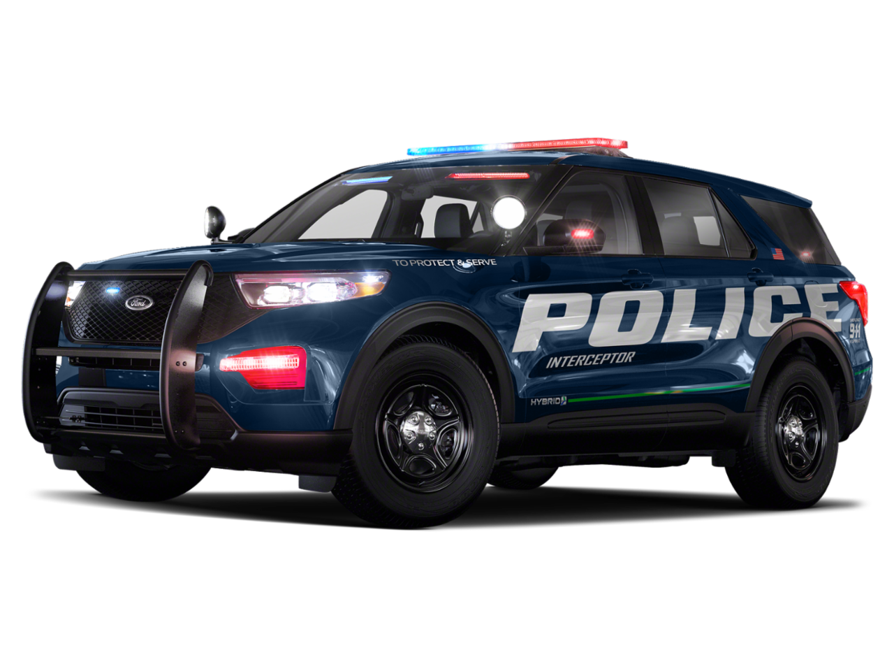 Ford Explorer Police Interceptor Utility 2022 3D Model