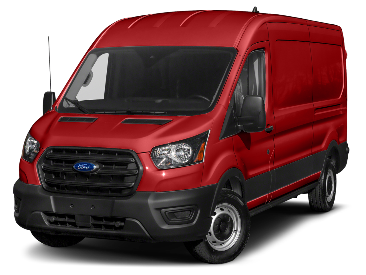 Transit Cargo Van T-150 130" Low Rf 8670 GVWR RWD Race Red