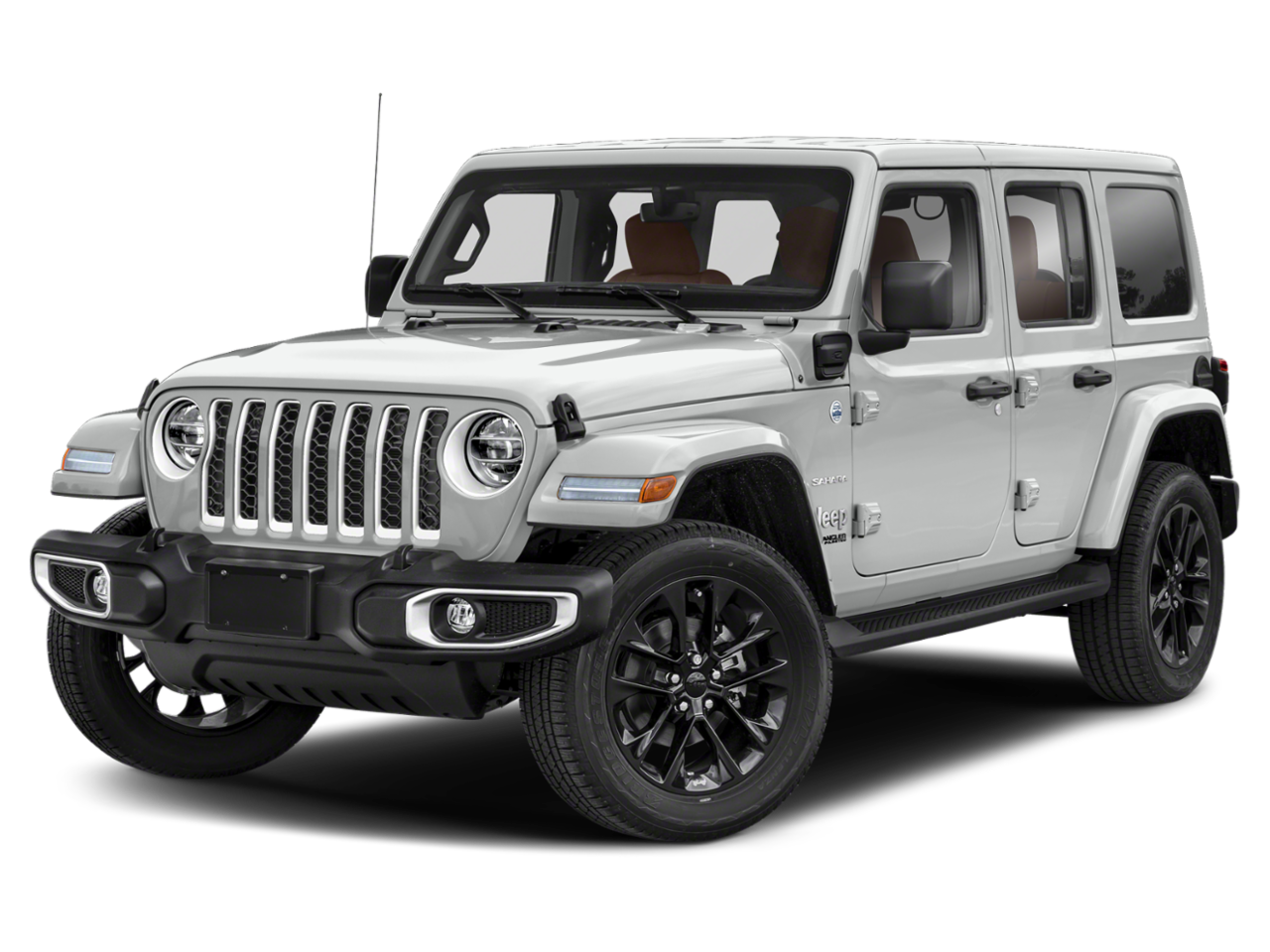 Wrangler 4xe Unlimited Sahara High Altitude Bright White Clearcoat