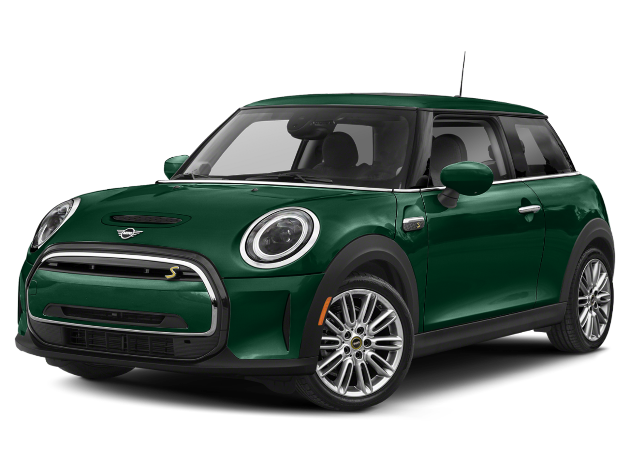 Electric Hardtop 2 Door Cooper SE British Racing Green IV Metallic