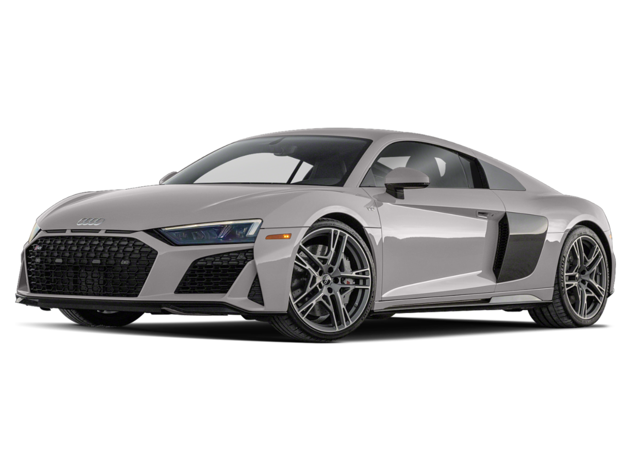 R8 Coupe V10 performance Florett Silver Metallic