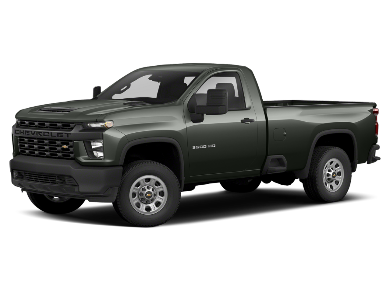 Silverado 3500 HD Work Truck Greenstone Metallic