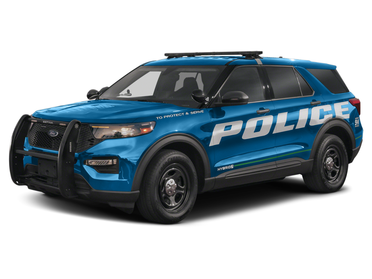 Police Interceptor Utility AWD Royal Blue