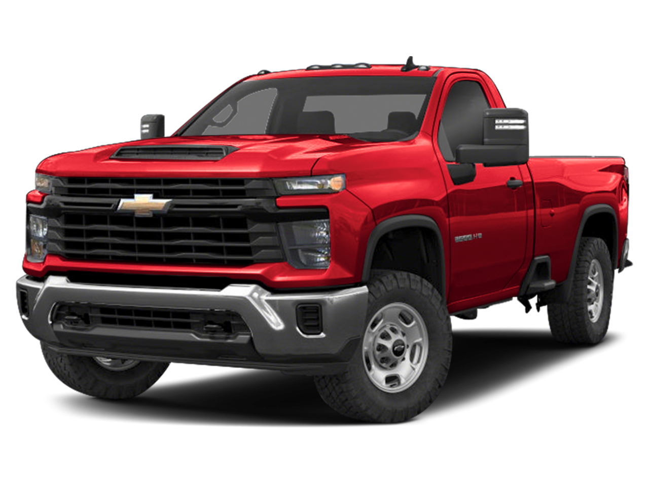 Silverado 2500 HD Work Truck Red Hot