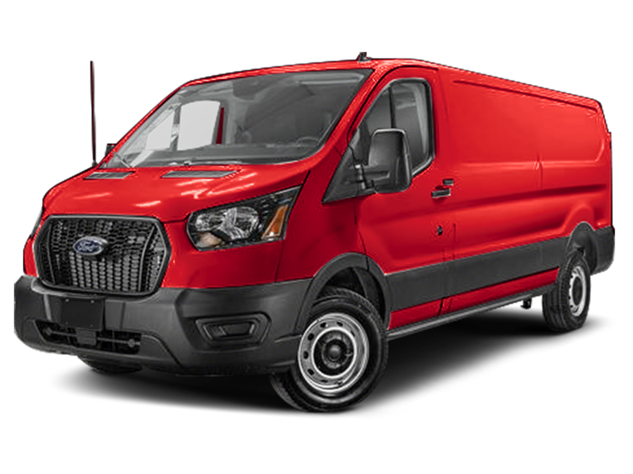 Transit Cargo Van T-150 130" Low Rf 8670 GVWR RWD Race Red