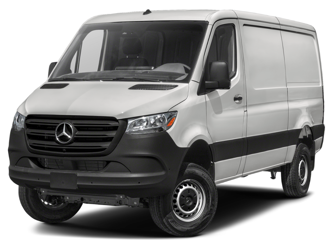 Sprinter Cargo Van 2500 Standard Roof I4 Diesel 144" RWD Grey White