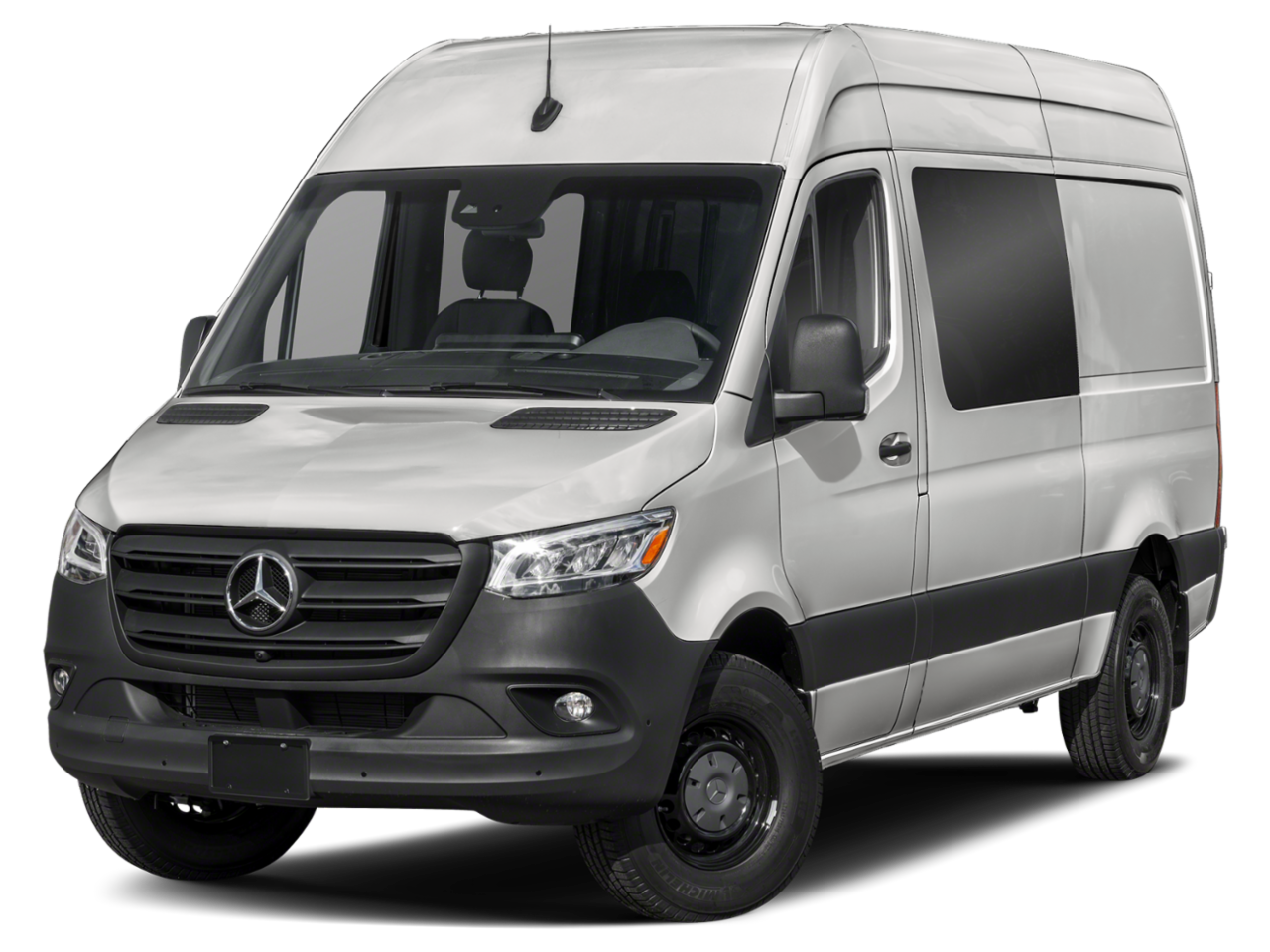 Sprinter Crew Van 2500 Standard Roof I4 Diesel 144" RWD Grey White