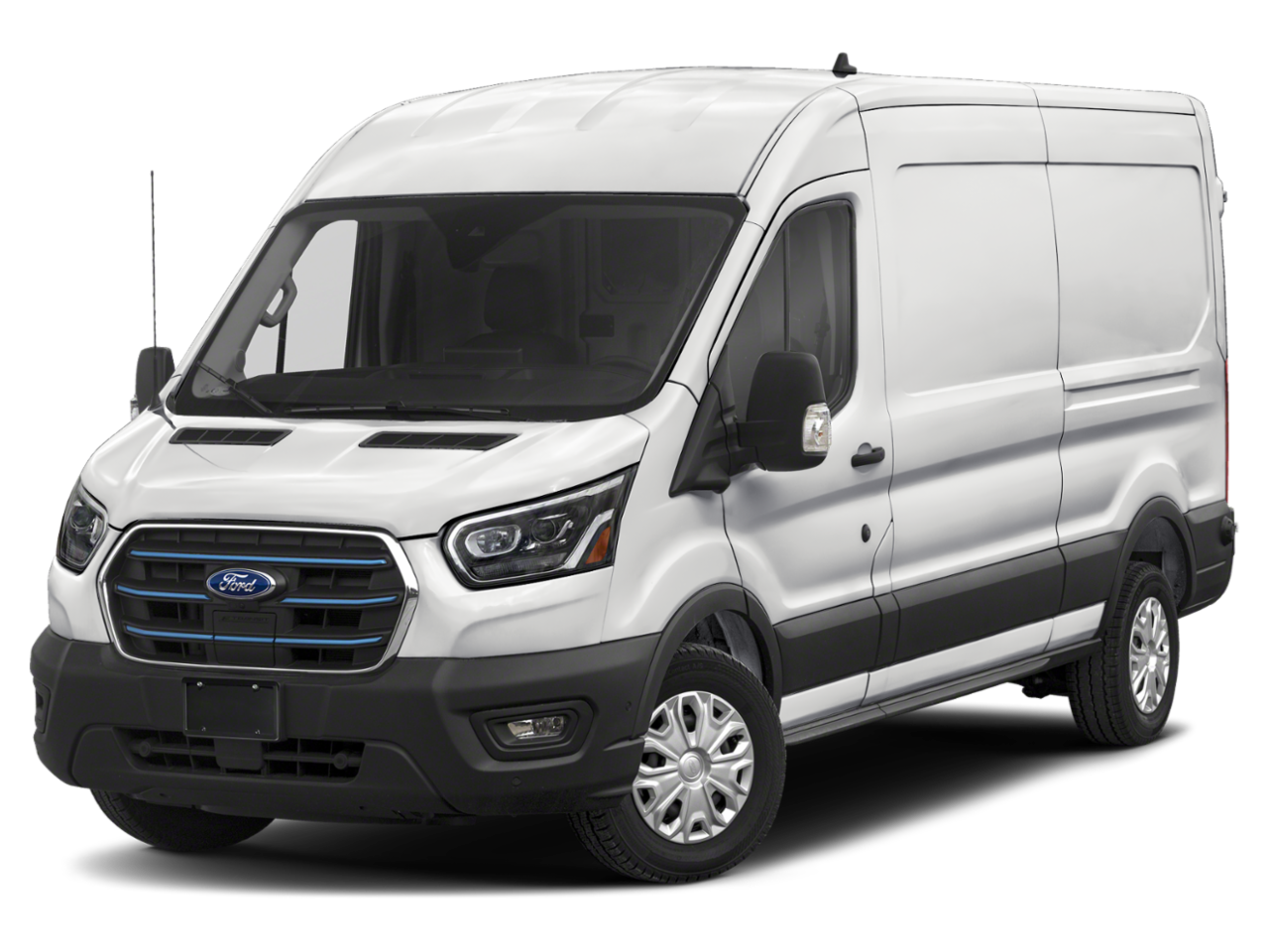 Ford E-Transit Cargo Van T-350 148" Low Rf 9500 GVWR RWD