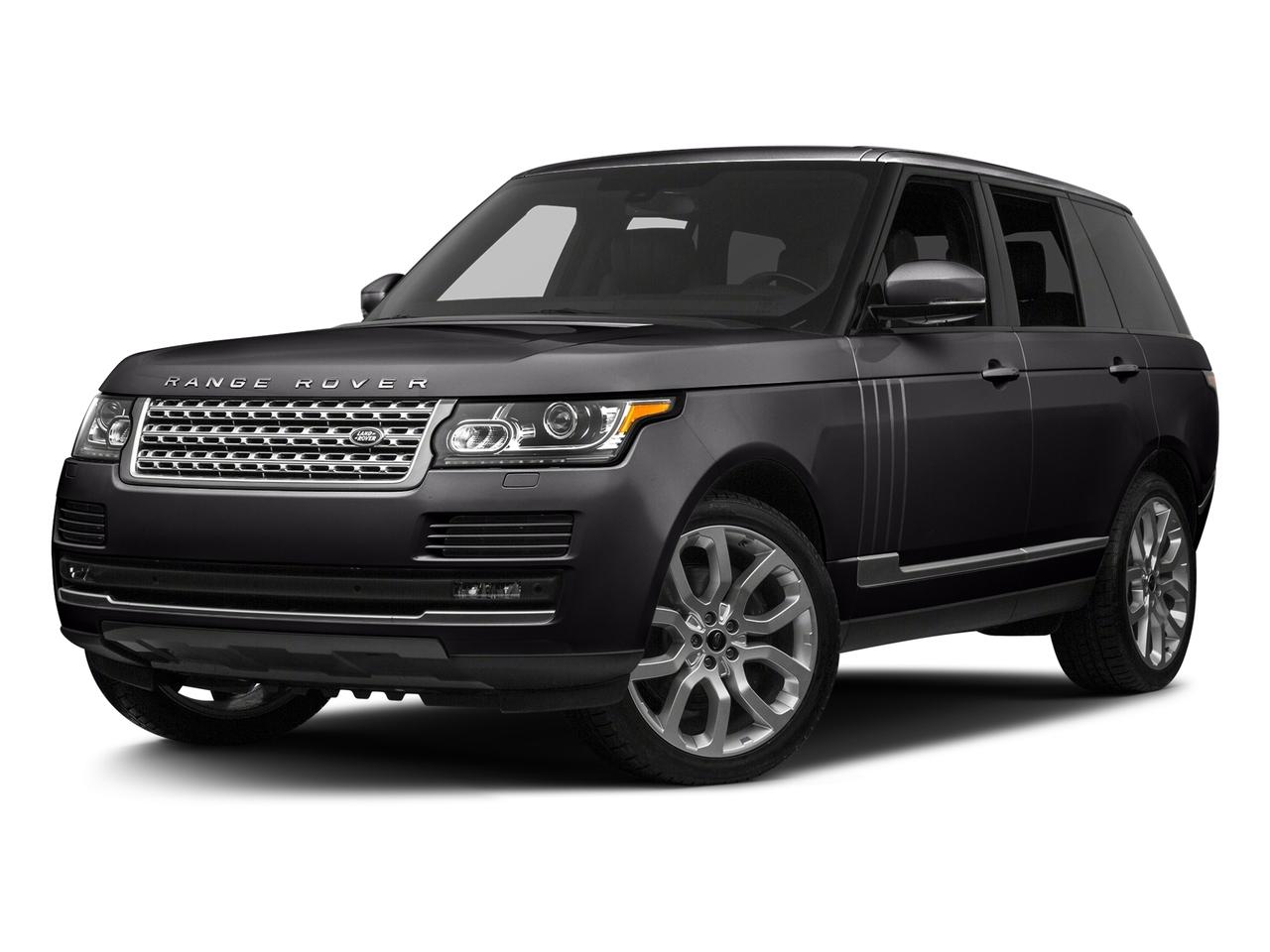 2016 Land Rover Range Rover Vehicle Photo in AMARILLO, TX 79103-4111