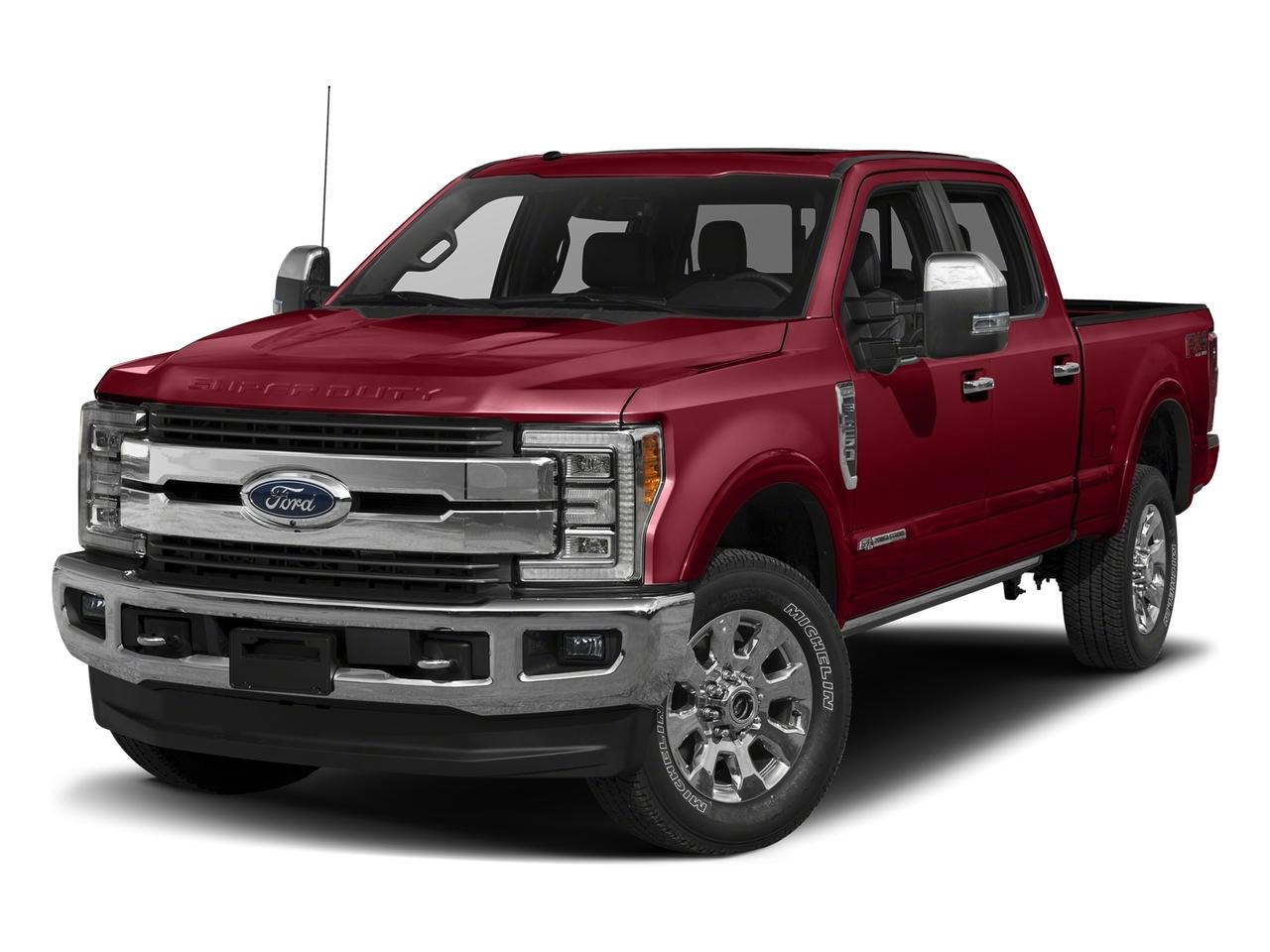 Used 2017 Ruby Red Metallic Tinted Clearcoat Ford Super Duty F-250 SRW ...