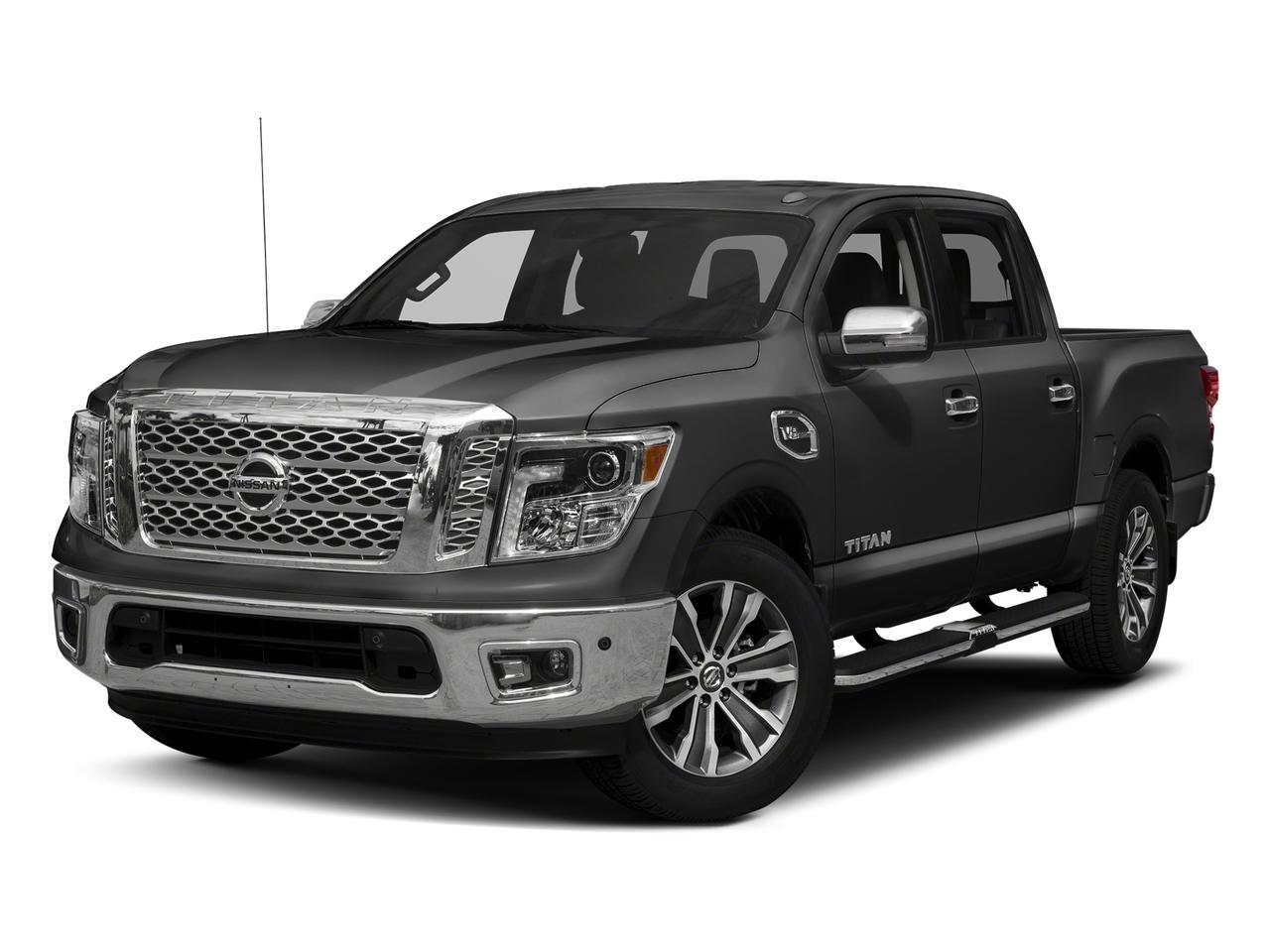 Used 2017 Gun Metallic Nissan Titan 4x4 Crew Cab SL For Sale in Bourne
