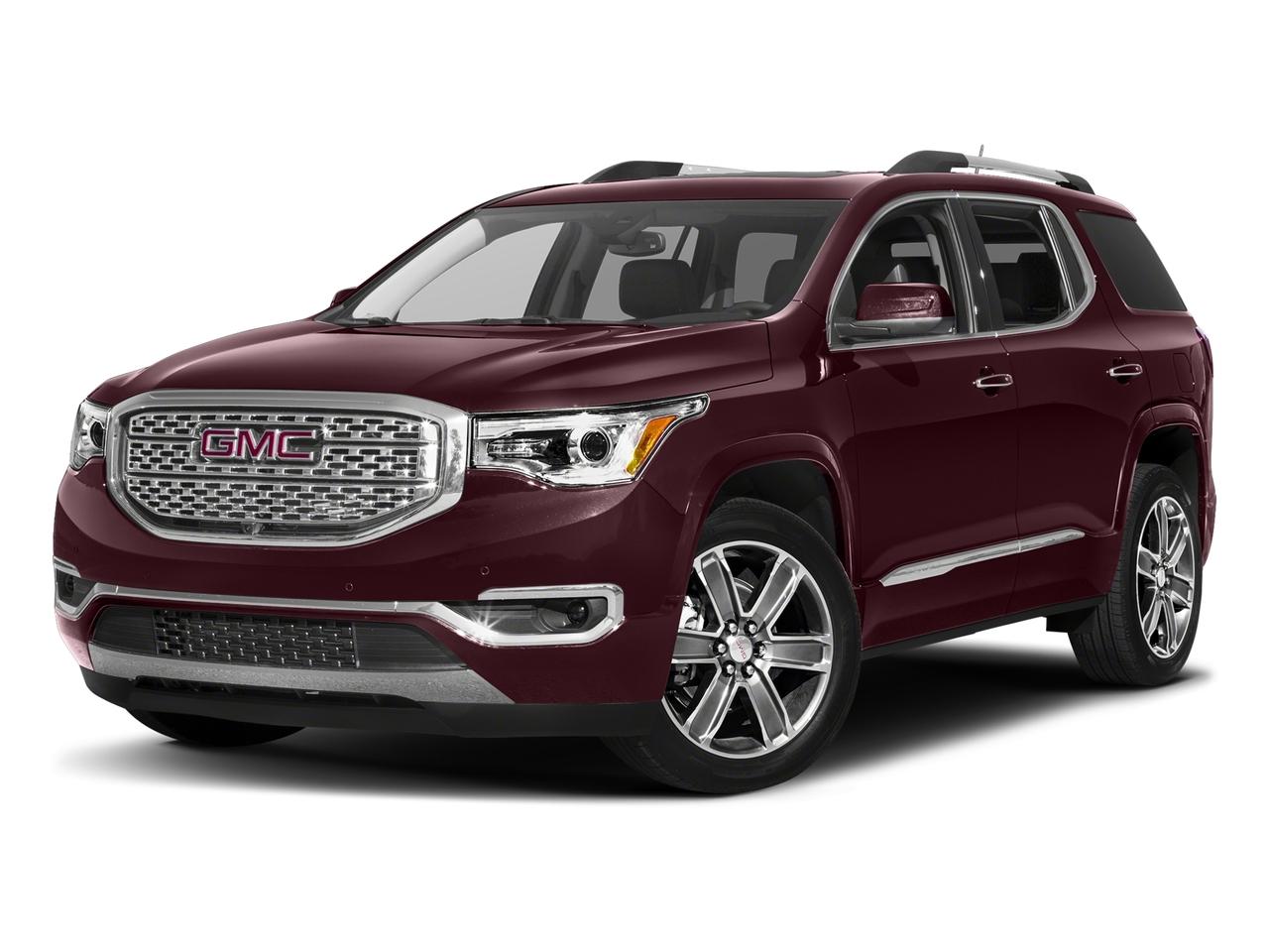 Certified Black Cherry Metallic 2018 Gmc Acadia Awd Denali For Sale