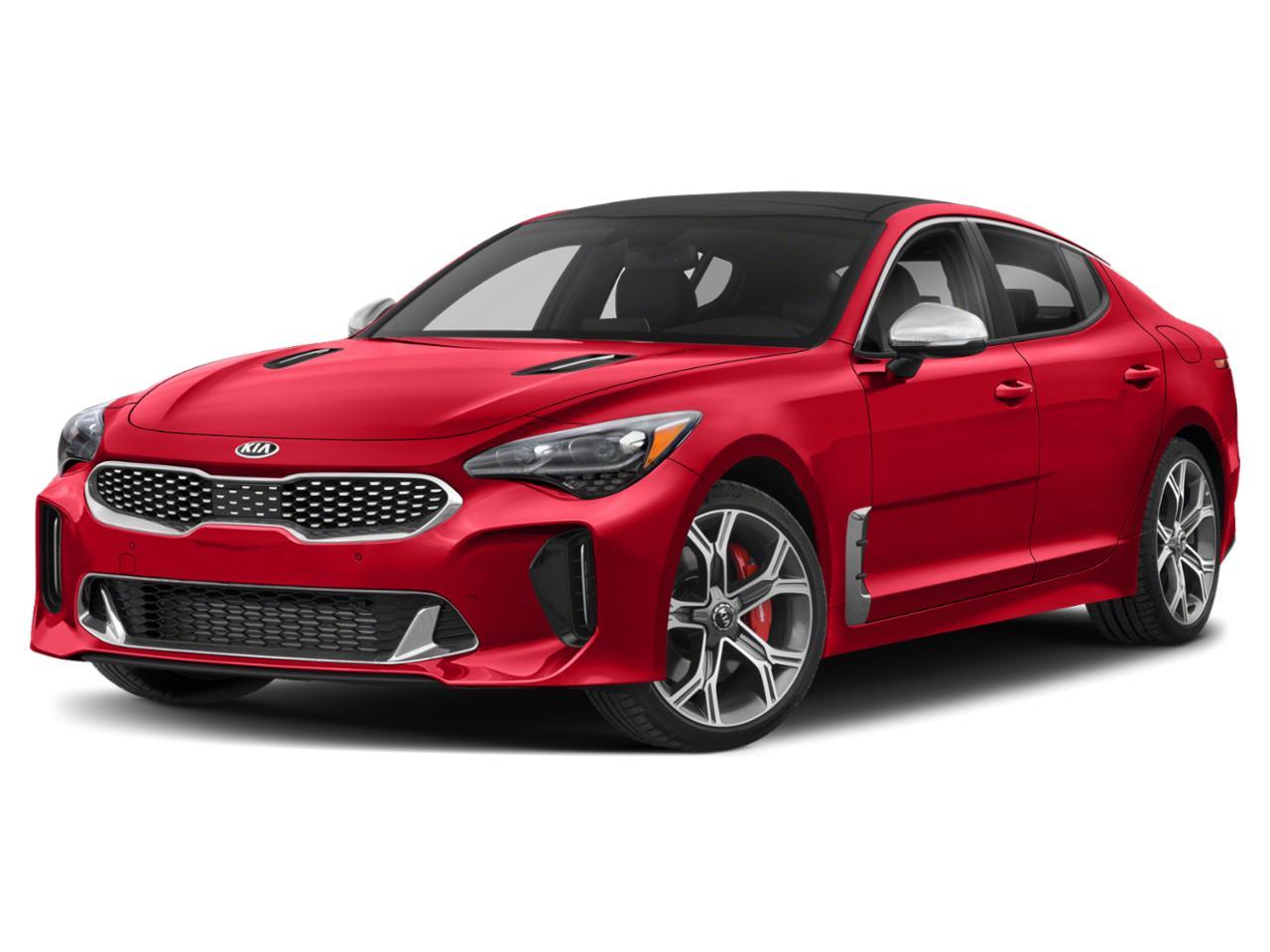 Kia stinger red