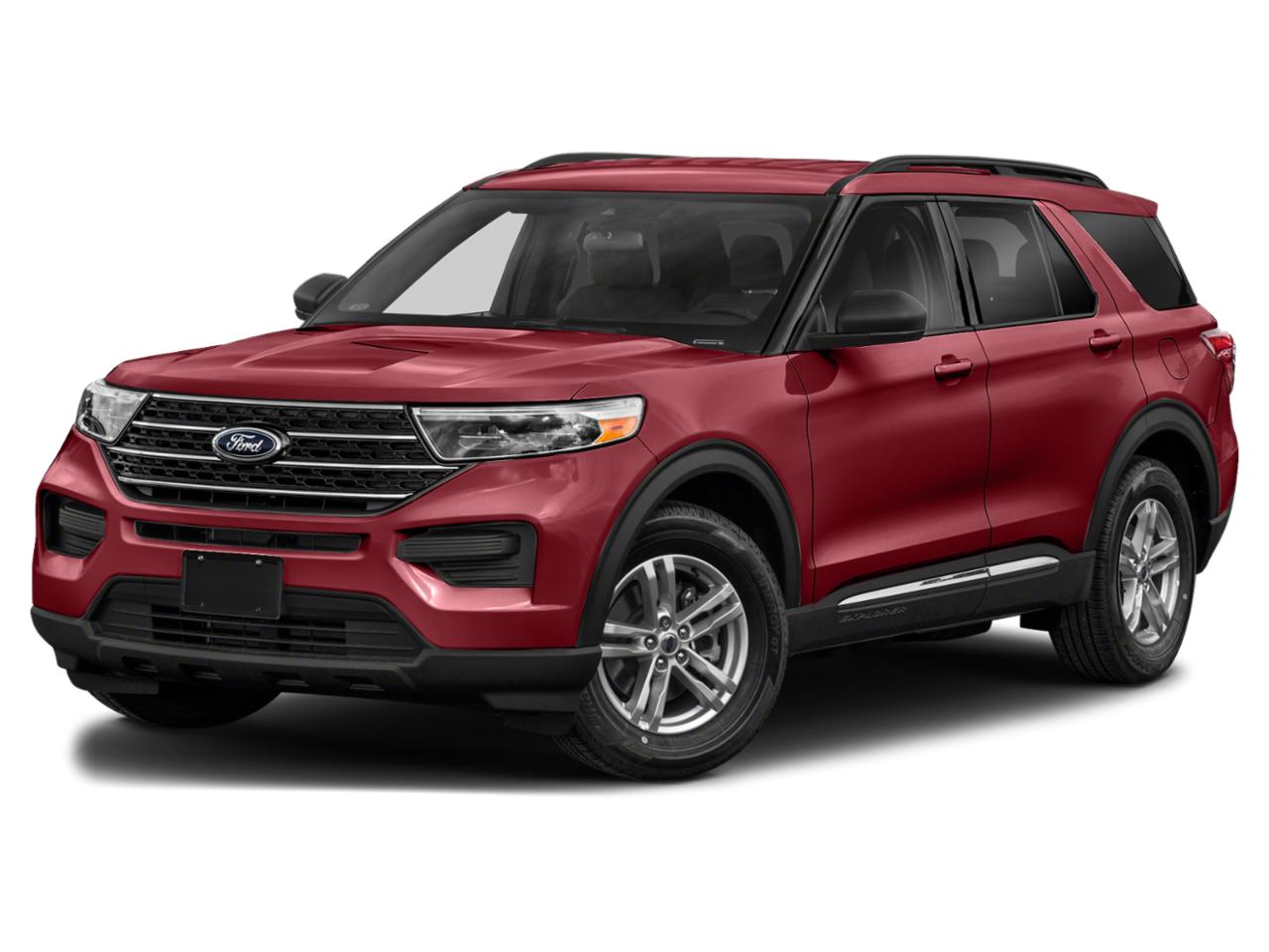 A 2020 Ford Explorer In Houston TX Dealer Clear Lake INFINITI. Red XLT ...