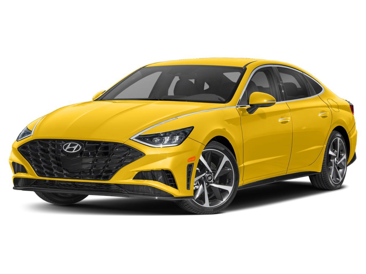 2021 Hyundai SONATA N Line 2.5T Yellow N Line 2.5T. A Hyundai SONATA at ...