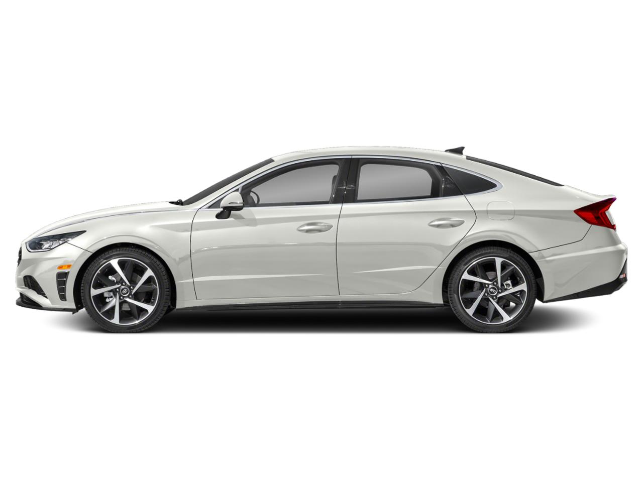 2021 Hyundai SONATA SEL Plus White 4D Sedan. A Hyundai SONATA at Diehl