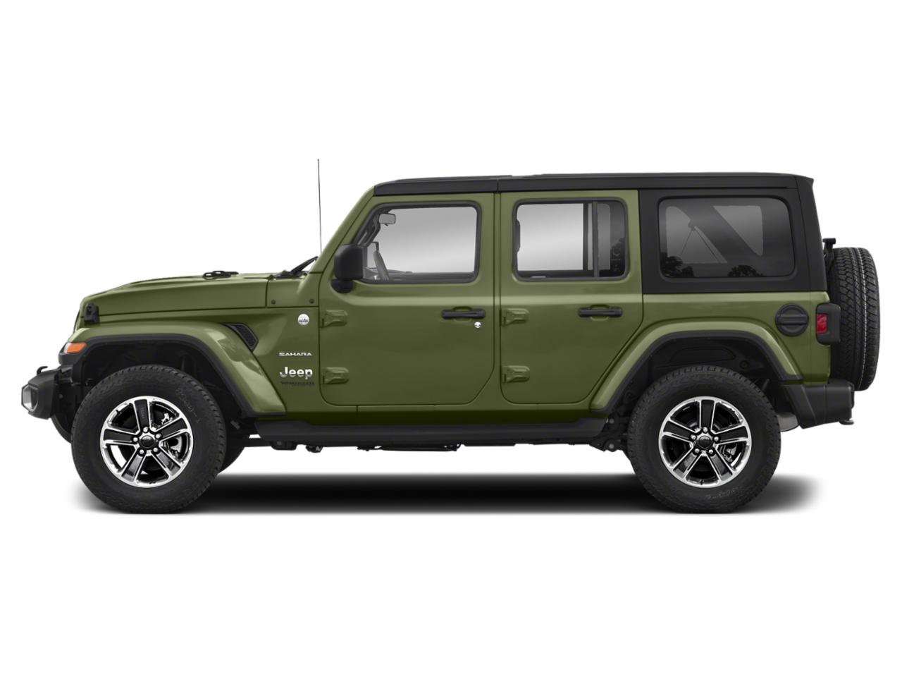 Used 2021 Jeep Wrangler Unlimited Sahara with VIN 1C4HJXEG3MW501286 for sale in Fort Lauderdale, FL