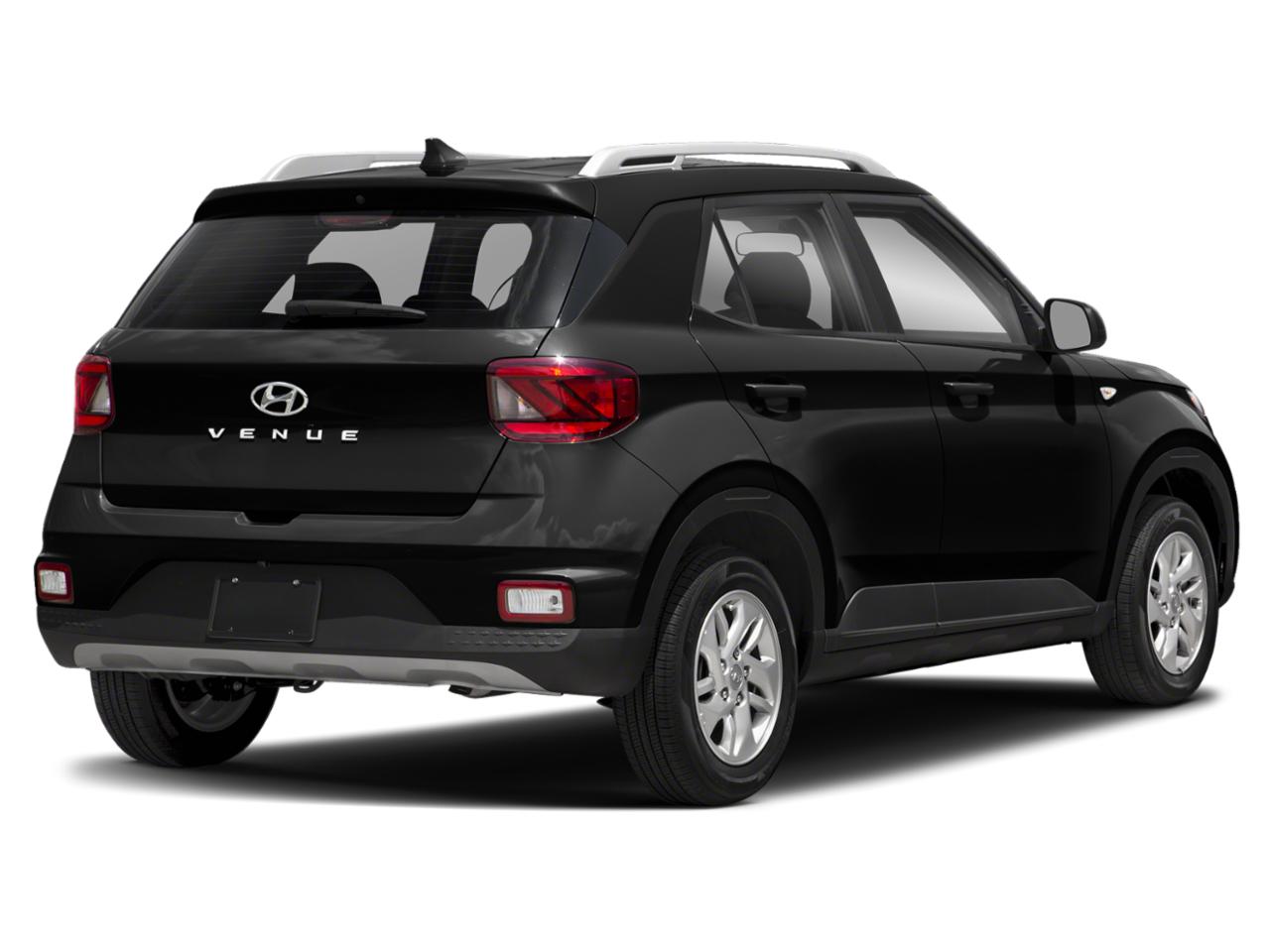 2022 Hyundai Venue SEL IVT Black 4D Sport Utility. A Hyundai Venue at