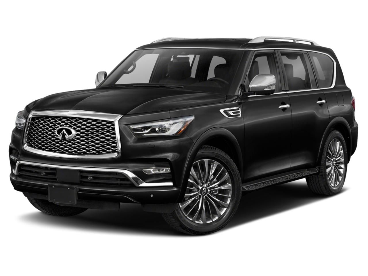 New 2022 INFINITI QX80 Black (With Photos) LUXE AWD: JN8AZ2AEXN9293347